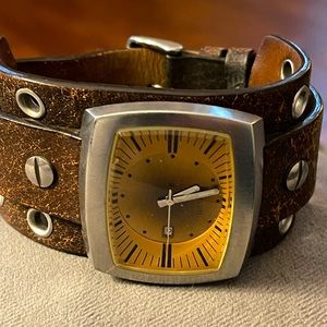 Fossil 100% Genuine Leather Watch